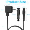 BOLUX-JS 5V Philips One Blade Charger, Replacement Norelco Shaver One Blade 360 QP2724, QP2720, QP 2824, QP4530, QP2734, S3241, X3053, MG9530/20/10, MG7950/30, MG7910, 5V Power Cable Adapter USB-A view 4