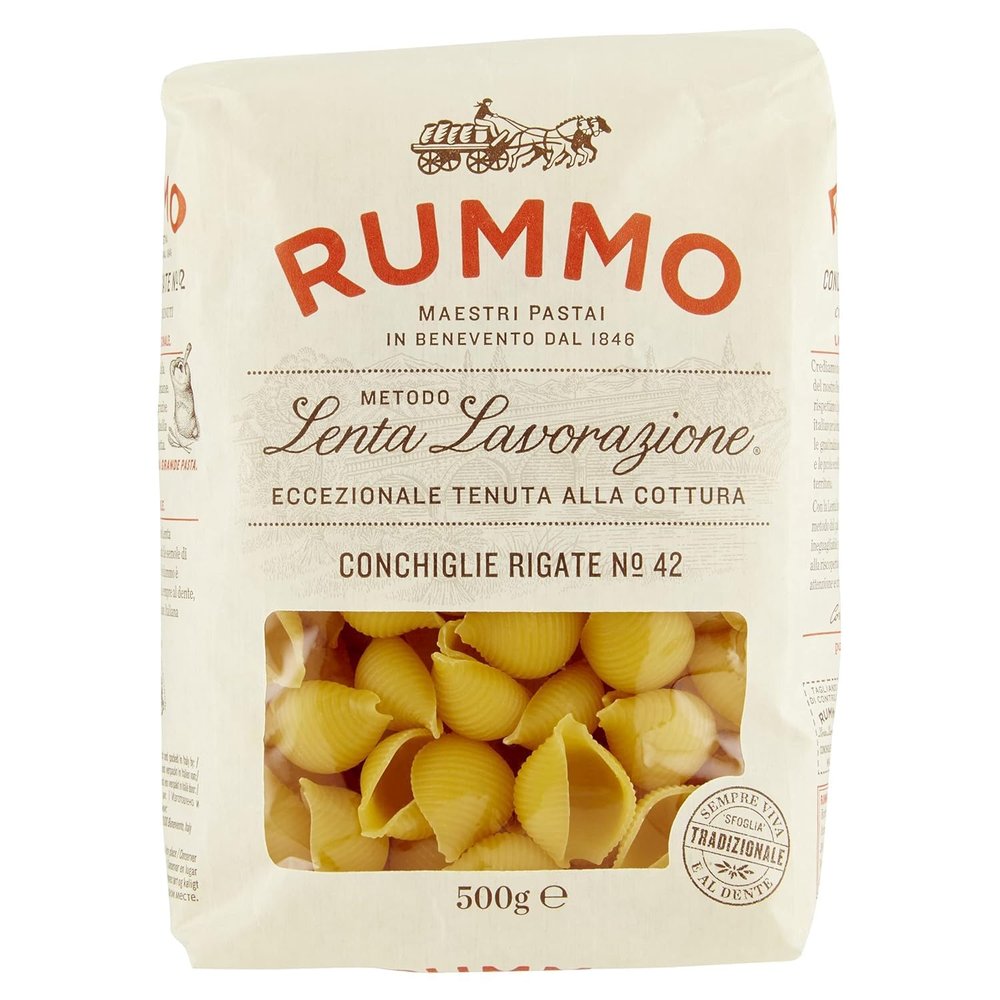 Pastificio Rummo Pasta Conchiglie Rigate (1 x 500g)