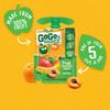GoGo squeeZ Fruit Smoothie Snack, Multifruit,100% Real Fruit Blend, 20 x 90g Pouches, Snack for Kids & Adults, Gluten-Free, Vegan, No Added Sugar, School Lunchbox Friendly view 4