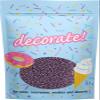decorate! - Pearls - Shimmer Violet Cake Topper Sprinkles - 500g Edible 4mm Cupcake/Cake Decorations - For Weddings, Christenings and Halloween Themed Parties view 1