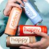Happy Coffee 11oz Vanilla Latte Canisters - Pack of 12 Notes of Marshmallow & Comfort 100% Arabica Beans - No Artificial Flavors or Sweeteners view 3