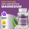Magnesium Glycinate 120 Capsules  High Strength, Granular Technology, Sustained Slow Release for Maximum Absorption  2400mg Delivering 340mg Elemental Magnesium per Serving view 2