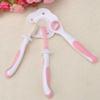 Baby Teeth Care Kit Soft Toothbrush Tongue Scraper with Protective Plate Non Slip Handle for Oral Cleaning 6 to 12 Months (Pink) view 2