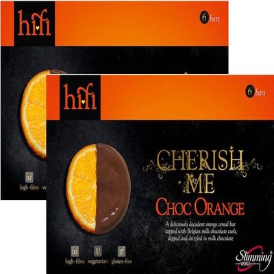 Slimming World Chocolate Orange HiFi Bars (2 Packs of 6 Bars)