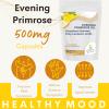 Evening Primrose Oil GLA EPO Oenothera Biennis 500mg Capsules Gamma Linolenic Acid view 4