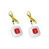 Decqerbe 2X Tuya WiFi Smart SOS Call Button Wireless Caregiver Pager Phone Alert Transmitter Emergency Call Button for Patient view 1