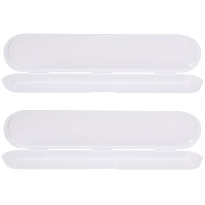 POPETPOP 2pcs Plastic Thermometer Storage Box Case for Thermometer Cover Sleeves for Organizing and Protecting Your Temperature Measurement Tools