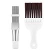 JZK 2PCS Air Conditioner Condenser Fin Cleaning Brush, Tumble Dryer Cleaning Brush, Refrigerator Coil Cleaning Whisk Brush, Stainless Steel AC Fin Comb  view 1