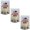 Desiccated Coconut Medium 3x500g by Buy Lankan - Made in Sri Lanka, Natural Dried Coconut 100% Natural, High Fibre, Ideal for Baking, Cooking, and Topping Desserts, Vegan & Gluten-Free view 1