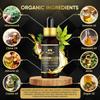 Organic Hairoids Hair & Beard Oil 50ml | Beard Oil for Men | Premium Hair & Beard Care Products | 100% Natural Ingredients | Beard Growth Accelerator view 3