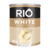 Rio White Premium Hot Chocolate Powder in a 2kg Tub, Approx. 80 Servings, Cocoa (32%), Creamy White Chocolate Indulgence view 1