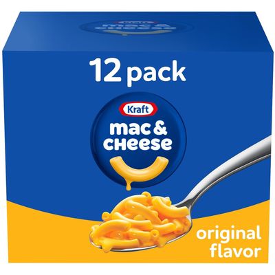 Kraft Macaroni & Cheese 206g (PACK OF 12)