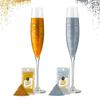 Twinkle my Drink Gold & Silver Deluxe Edible Glitter for Drinks, Cakes & Cocktails | Birthday Party Decorations | Gold Party Props | Edible Cocktail Decorations | Cake Toppers | 10g up to 50 Servings view 1