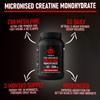 Creatine Monohydrate Powder by Stronglife - 250 Grams, 50 Servings at 5 Grams, Micronised, Pure 200 Mesh, Unflavoured - Enhances Muscle Performance Power & Recovery (250 Grams) view 4