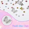 Bexdug Tooth Gem Kit for Teeth,Unique Tooth Gem Kit - Fashionable Tooth Gems Kit for Teeth Decoration, Crystals Teeth Jewel Kit for Girls view 4