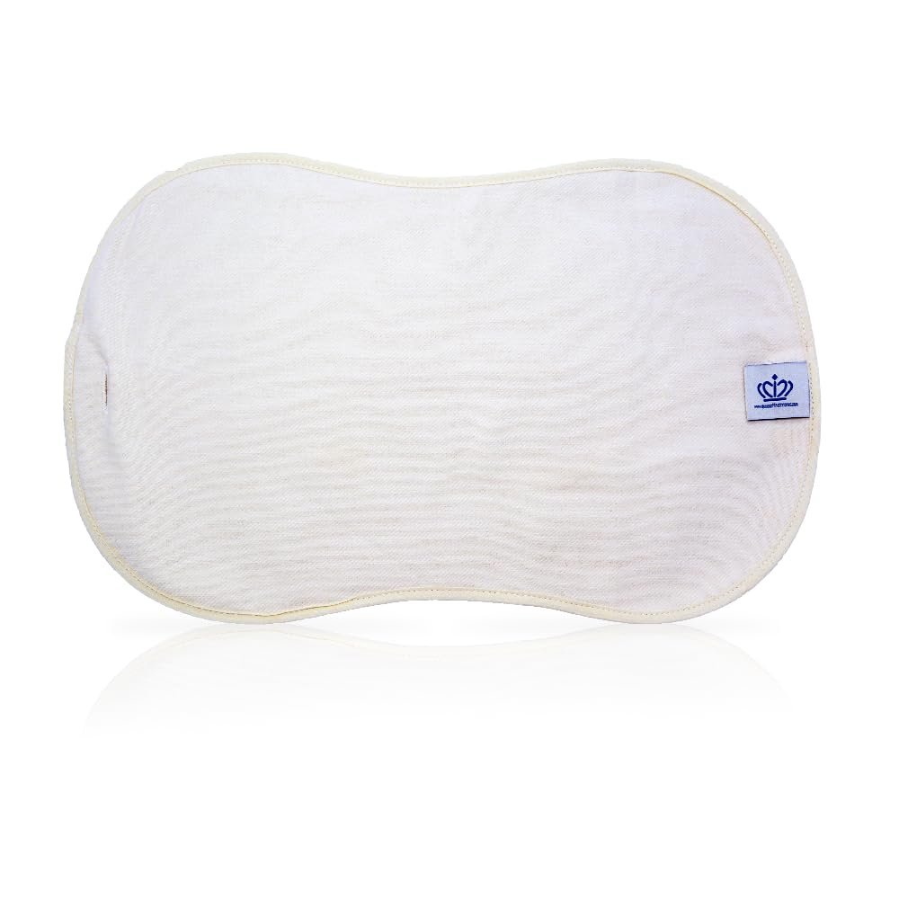 100% Organic Cotton Flannel Insert for Castor Oil Pack by Queen of the Thrones - Less Mess, Reusable, Comfort Sleep Fit