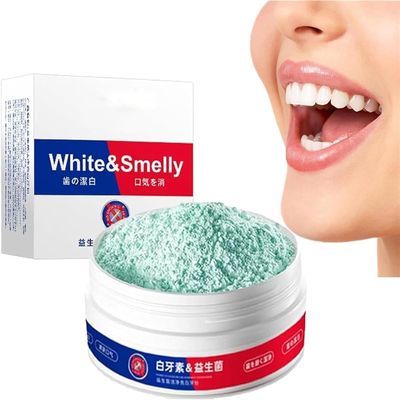 Aiposhiy Teeth Whitening Powder, Probiotic Tooth Powder, Deep Cleaning Teeth Whitening Powder, Effective Remover Stains from Coffee, Freshens Breath, 50g (10cm, 1pcs)