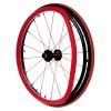 22/24-Inch Rear Wheel Sports Wheelchair,Wheelchair Pusher Cart Ring Protective Sleeve,Non-slip Wear-resistant Silicone Hand Pus view 2