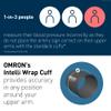 OMRON X7 Smart AFib Blood Pressure Monitor | Screen for AFib with every blood pressure check at home | Clinically validated incl. pregnancy and diabetes | 2 Users |free app | Intelli Wrap Cuff 22-42cm view 3