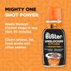 Buster Kitchen Plughole Unblocker (Pack of 2 x 150g) Fast-Acting Sink Unblocker Dissolves Fat, Food & Debris, Drain Cleaner Clears Blockages in Kitchen Sink Pipes - Made in UK view 2
