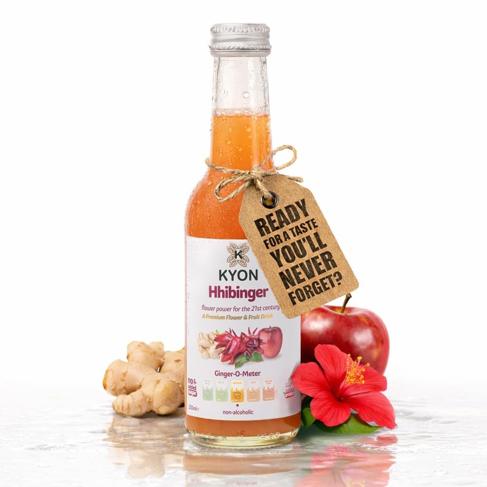 Kyon Natural, Fresh, Healthy Drink | No Sugar Added | Organic Drinks (250Ml-6 Pack, Ggrainger)