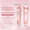Elorixa Smooth Shave Pro, The Smooth Shave Pro, Electric Razors For Women, Women Electric Shaver, 2 In 1 Electric Shaver Razors Waterproof (pink) view 3