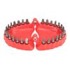 Eujgoov Denture Drill Bit Holder Teeth Shape Screwdriver Drill Bit Arrangement with Cutter Screwdriver Kit (metal+plastic) view 1