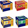 6 x 6 Milk Chocolate Biscuit Bars 6 x 6 Multipack, Gold, Club Mint, Club Orange, Penguin (Full box) (Penguin) Delicious Tasty And Twisty Treat view 1