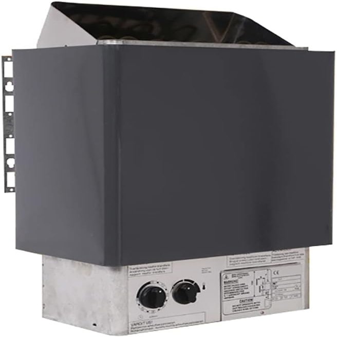Electric Sauna Heater 3-6KW 220V with Internal Controller and Timer for Home Hotel Spa Bathroom - Dry Steam Sauna Stove for Sauna Room