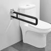 Foldable Toilet Stand-Up Aid Wc Support Aid Wall Support Handle Foldable Support Folding Handle Wall Handle Stainless Steel Grab Rail Safe Railing Bathtub Bathroom Support Folding Handle Foldable Bath view 1