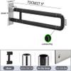Foldable Toilet Stand-Up Aid Wc Support Aid Wall Support Handle Foldable Support Folding Handle Wall Handle Stainless Steel Grab Rail Safe Railing Bathtub Bathroom Support Folding Handle Foldable Bath view 2