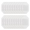 20 Sheets of Waterproof Wound Dressing Stickers, Transparent Viscous Bandages, Sterile Transparent Dressings, Transparent Tattoo Tape, Sterile Wound Care Stickers view 1