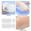 20 Sheets of Waterproof Wound Dressing Stickers, Transparent Viscous Bandages, Sterile Transparent Dressings, Transparent Tattoo Tape, Sterile Wound Care Stickers view 3