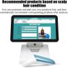 Hair Follicle Analyzer Skin Hair Scalp Detection 15 Inch 8 Million Pixels, for Beauty Salon Business, Analysis Record Archive - 640x480 Frame Rate view 2