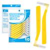 20 Pieces Interdental Brushes, Soft Dental Brushes for Teeth and Gums, Gap Brush with Non-Slip Handle, Angled Head Tooth Picks Floss Sticks Dental Floss Brushes for Braces Oral Cleaning view 1