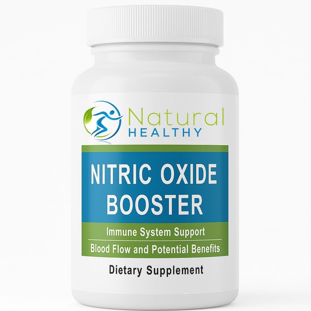 Nitric Oxide 120 Capsules - Nitric Oxide Booster - Vegan Capsules