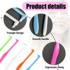 JOYVOX 5 Pcs Interspace Toothbrushes, Single Tufted Toothbrushes with Soft Bristles, Ergonomic Handle for Precise Cleaning, Ideal for Braces and Implants, Gentle on Sensitive Gums and Teeth view 3