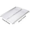 182 * 72cm Loading Ramps, Threshold Ramp, Foldable Aluminum Alloy Springboard Ramp, Wheelchair Trolley Ramp Anti-Slip Threshold Ramp For Garages, Scooter, Stairs, Curbs, Doorways, Easy To Carry view 2