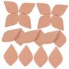 SOLUSTRE Moisture Absorber Tablets Terracotta Leaf Design Compact 2 Inch Kitchen Food Storage Dehumidifiers Reusable 20pcs Pack for Rice and Dry Food view 1