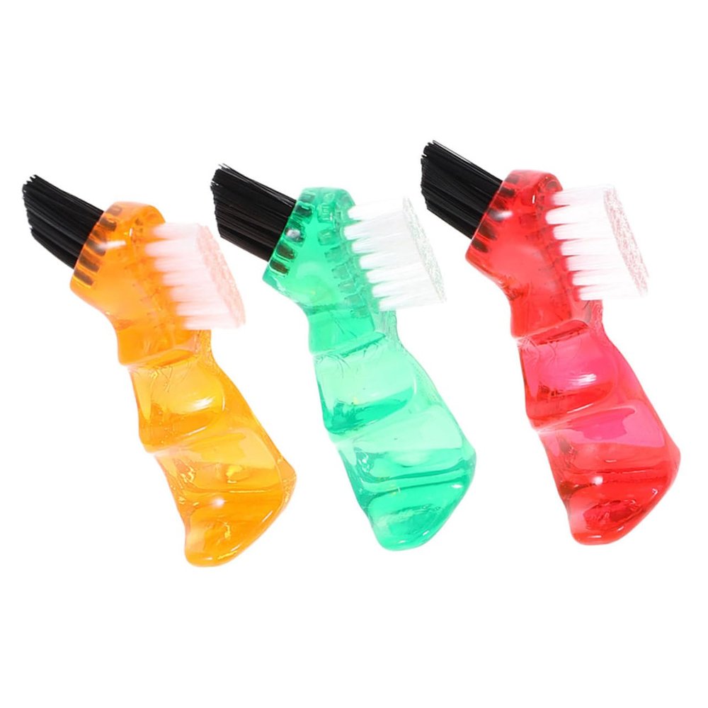 Beaupretty 9pcs Denture Brush Toothbrush Mini Double-Head Small Multi Functional Portable Cleaning Tool for Home Oral Care Practical Double-Side Bristle Brush for Teeth Cleaning