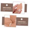 Mikinona Dehumidifiers and 20pcs Red Pottery Food Grade Leaf Shape Highly Absorbent Moisture Absorber Tablets Moisture Absorber Reusable Light in Weight for Food Storage Kitchen view 4