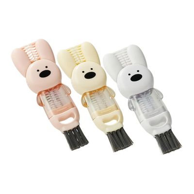SEWOART 3pcs Bottle Brush Cleaning Brush Cup Lid Cleaner Professional Cleaning Tool for Kitchen