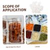 Garneck 300pcs Plant Fibre Desiccants Plant Fibre Drying Sheets Food Storage Desiccant Drying Sheets for Biscuit view 3