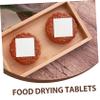 Garneck 300pcs Plant Fibre Desiccants Plant Fibre Drying Sheets Food Storage Desiccant Drying Sheets for Biscuit view 4