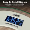 Digital Electronic Bathroom Scales for Body Weight Weighing Bath Scales with High Precision Sensors Accurate Weight Machine for People LED Display Step On Scale view 2