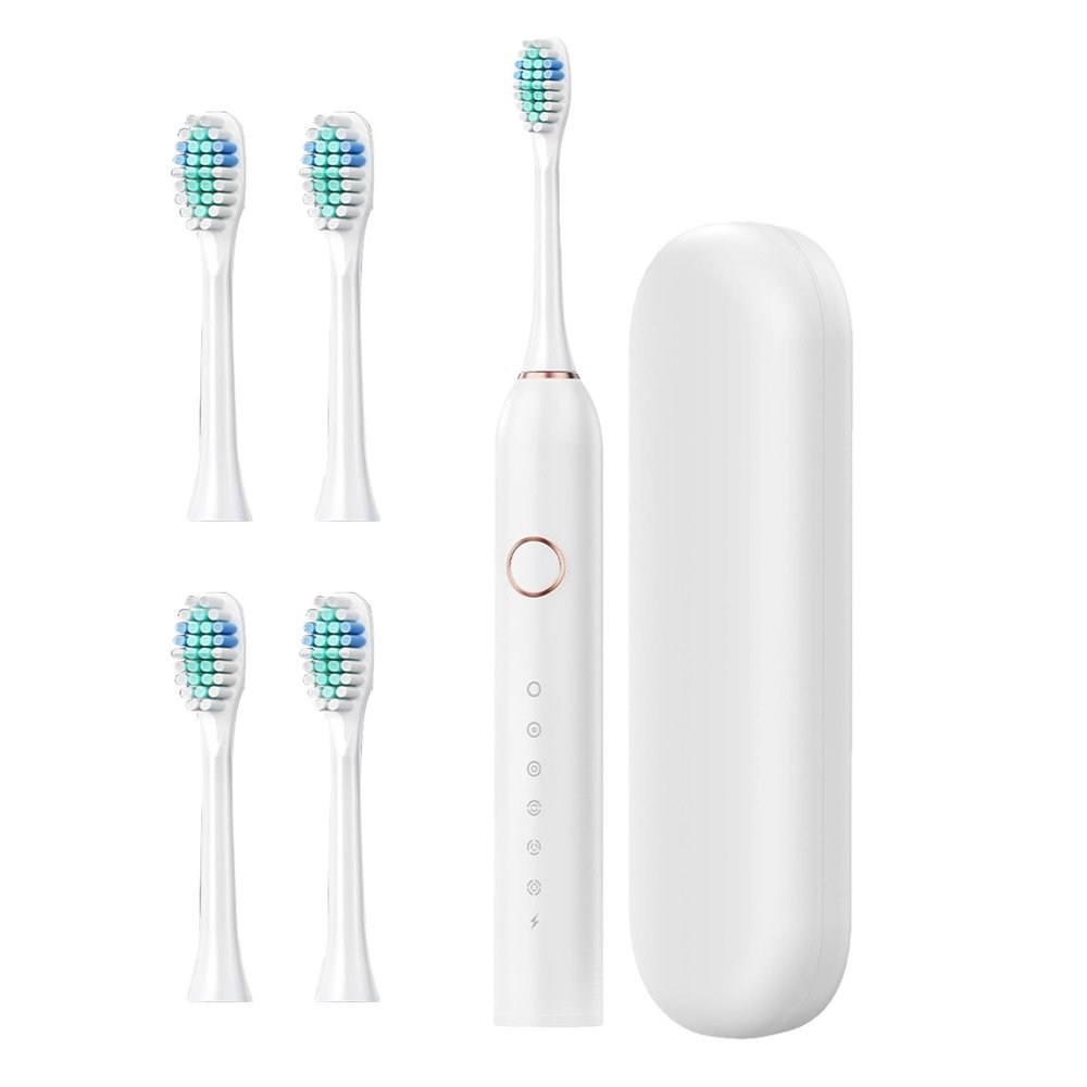 Adult Electric Toothbrush | Electric Toothbrush | Electric Toothbrushes | Rechargeable Toothbrush 40000 VPM | Deep Cleaning, 6 Modes, Travel Case, Quick Charge,