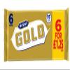 18 X Gold Crunchy Biscuit Bars with a Caramel Flavour Coating 106g Delicious Tasty And Twisty Treat Gift Hamper For Birthday,Christmas,Easter view 1