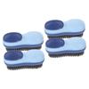 Beavorty 4pcs Soft Bristles Cleaning Brush for Laundry Clothes and Shoes Scrubbing Household Portable Laundry Brush for Cleaning Clothes and Shoes view 1