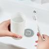 Travel Toothbrush Case, Travel Toothbrush Holder - Portable Toothbrush Holder - Removable Toothbrush Holder With Lid, Multifunctional Toothbrush Cup for Toothbrush, D String view 3