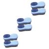 minkissy 6pcs Portable Clothes Washing Laundry Scrub Brush Multi-use Cleaning Brush for Laundry Scrubbing for Kitchen Small Cleaning Tasks view 1
